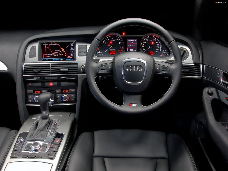 Audi s6 c6 салон