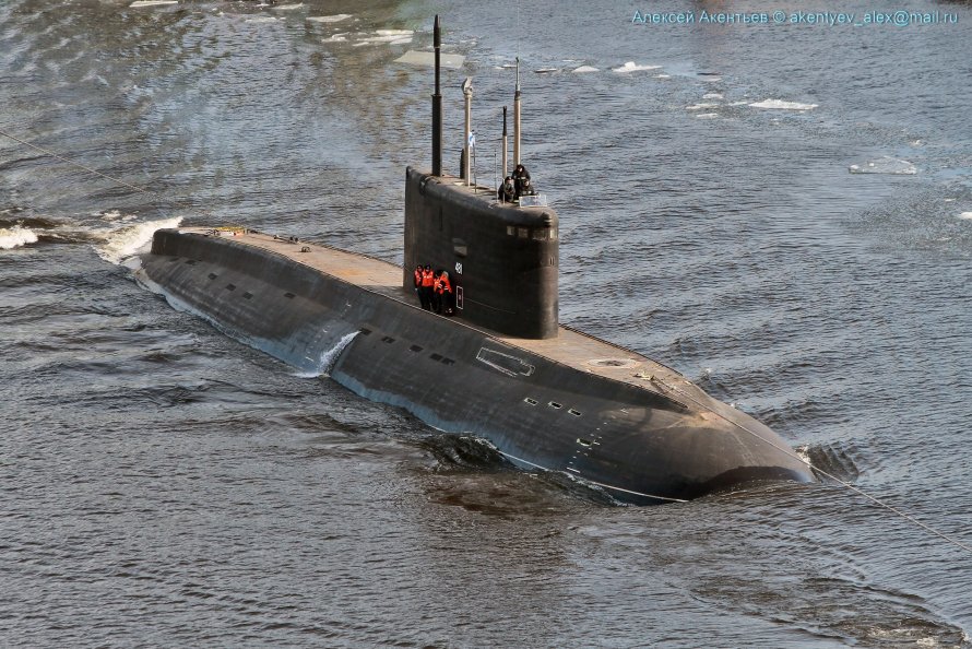 Дизель-электрическая подводная лодка проекта 636.3 «старый Оскол»