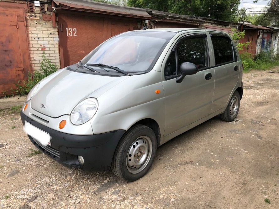 Daewoo Matiz серебристый 2008