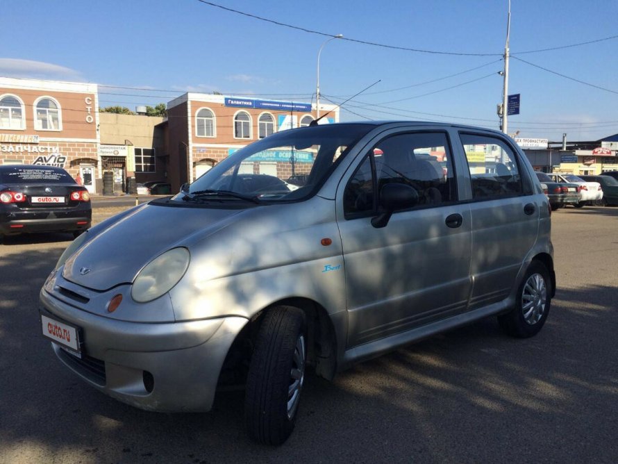 Daewoo Matiz серебристый