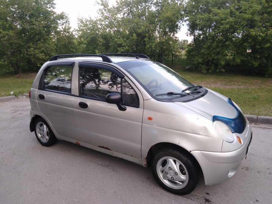 Daewoo Matiz 2009 год серебристый