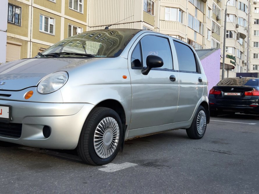 Матиз 2000 серебристый