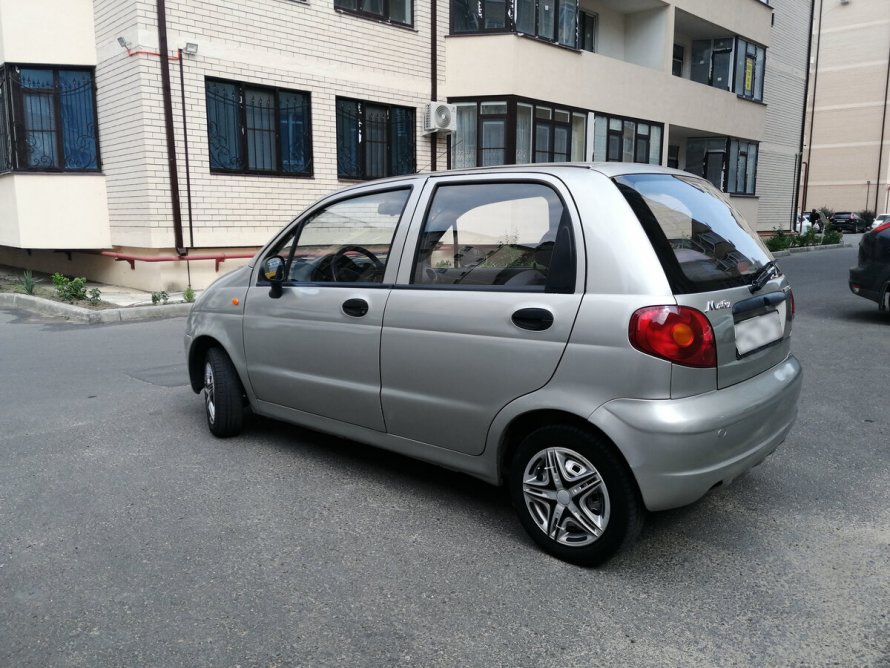 Daewoo Matiz серебристый