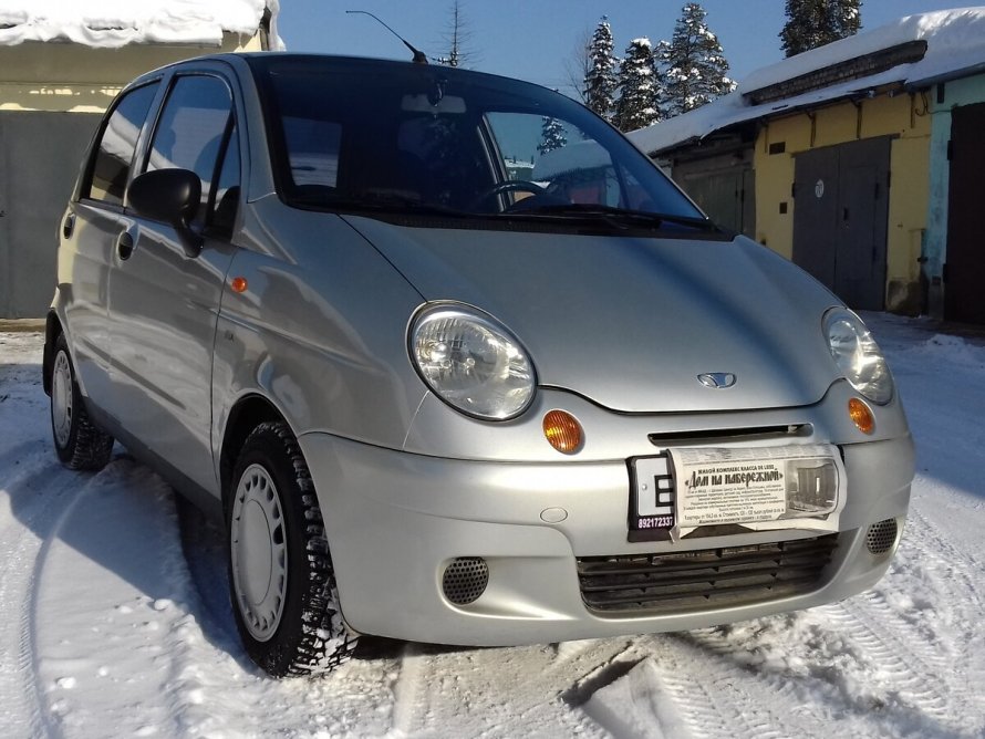 Daewoo Matiz серый