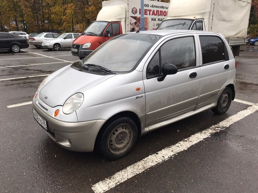 Daewoo Matiz серебристый
