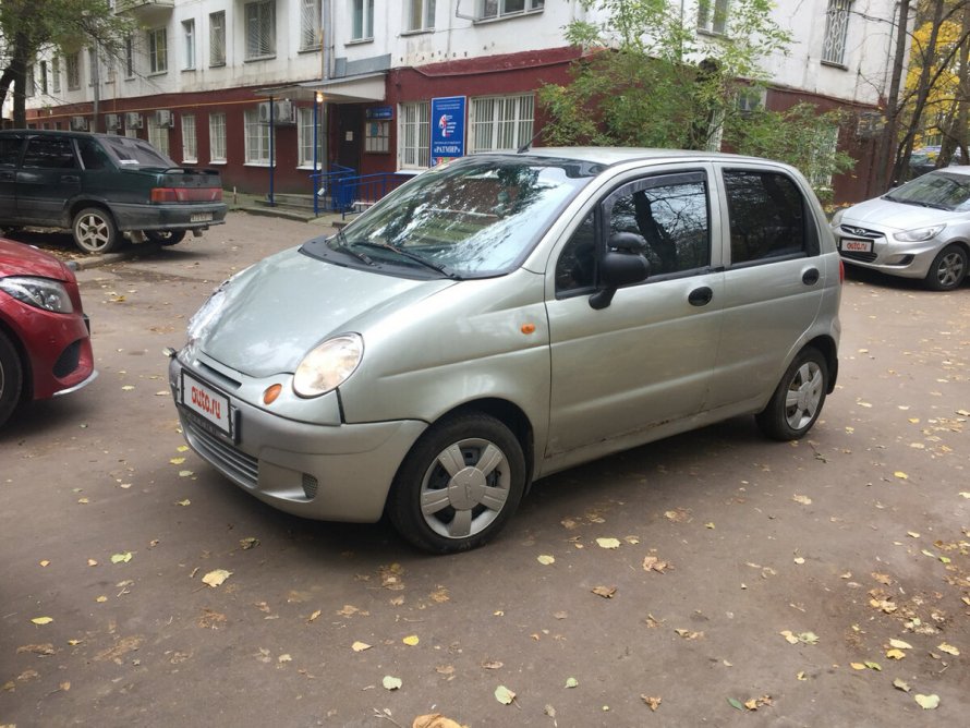 Daewoo Matiz серебристый