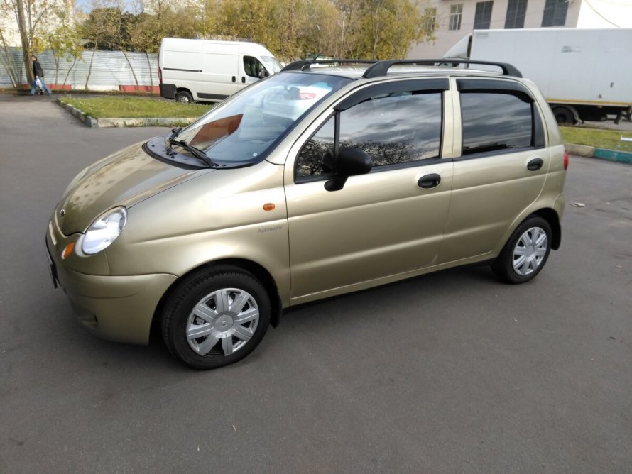 Daewoo Matiz 2009 год серебристый