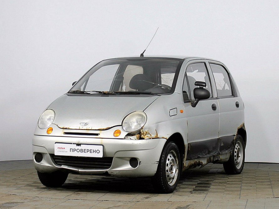 Daewoo Matiz серебристый 2008