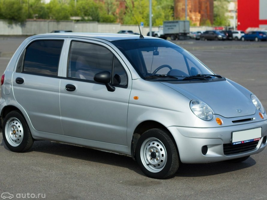Матиз 2000 серебристый