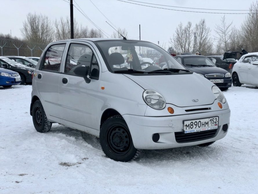 Матиз 2000 серебристый