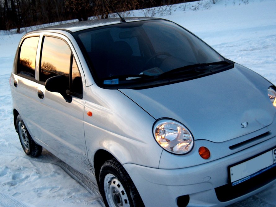 Daewoo Matiz серебристый 2008