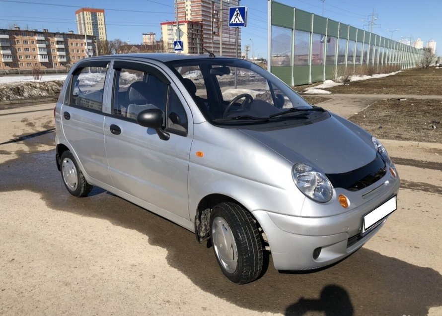 Матиз 2007 автомат серебристый
