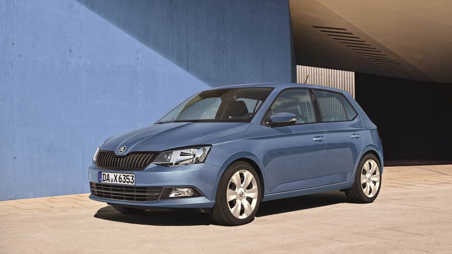 Škoda Fabia 2014 Green