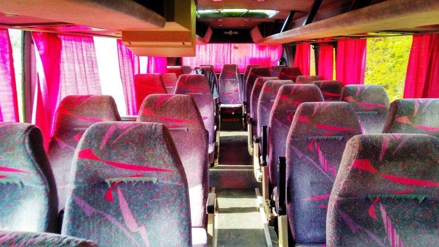 Автобус 49 мест Setra расположение мест