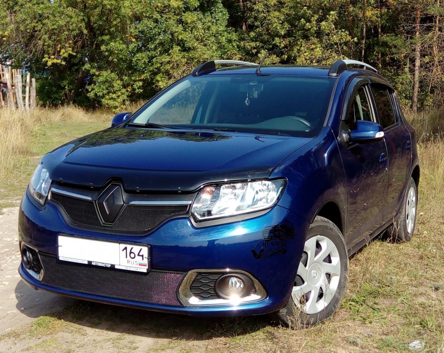 Renault Sandero Stepway голубой