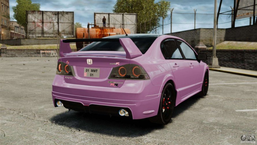 Санандрес мод на Honda Civic Type r Mugen