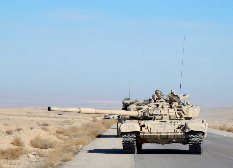 Т90 танк сирийской армии