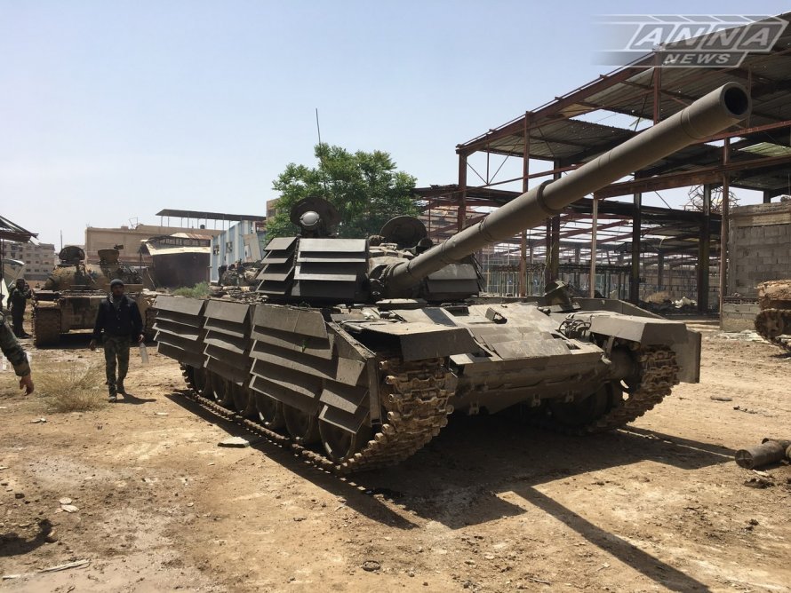 Т-72ав Сирия
