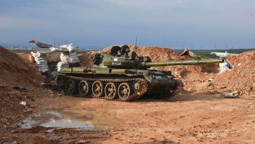 Т-62м в Сирии