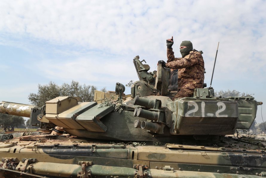 Т-90м в Сирии