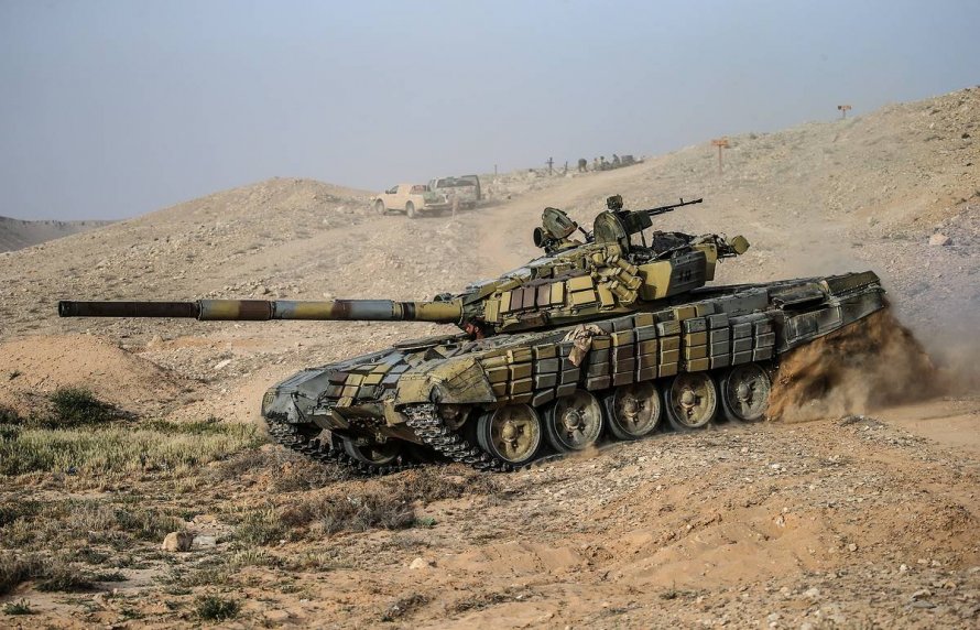 Т-72б1 в Сирии