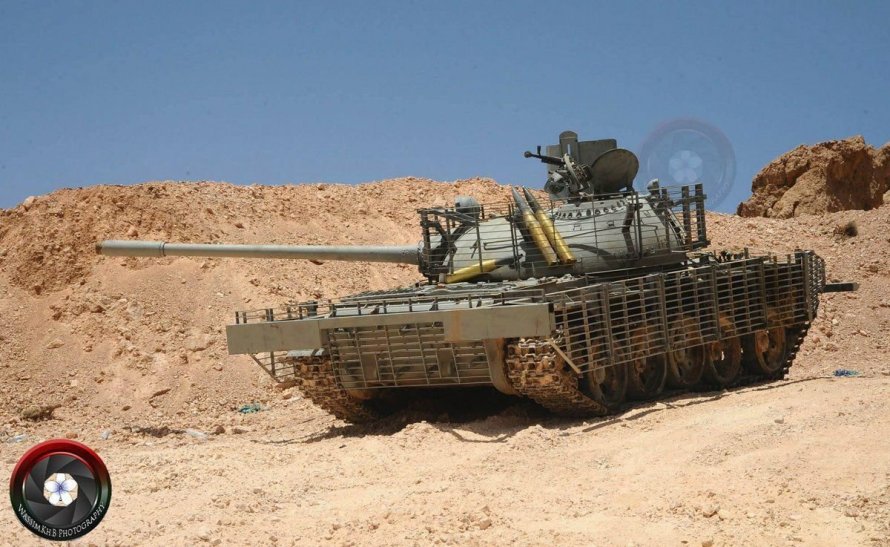 Танк т-55 в Сирии