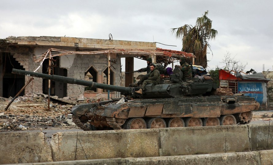 Танки в сирийской войне