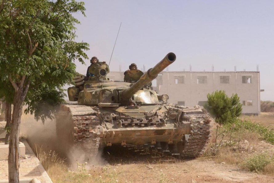 Т-72 сирийской армии
