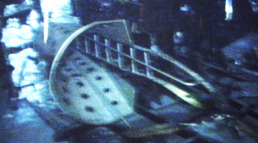 Подводная лодка Дакар на дне