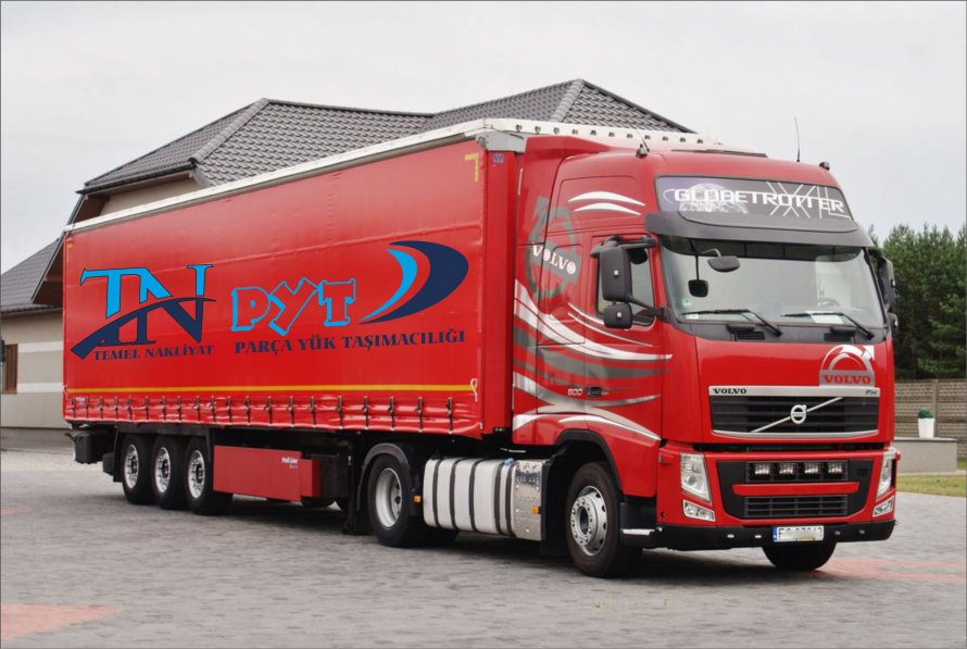 Volvo FH Euro 5 с полуприцепом