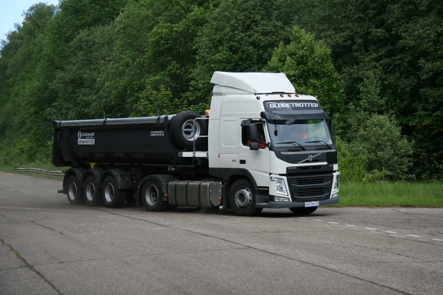 Volvo fh16 самосвал полуприцеп