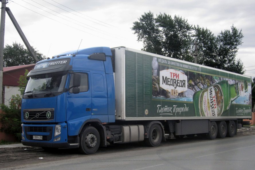 Volvo FH 460 С полуприцепом