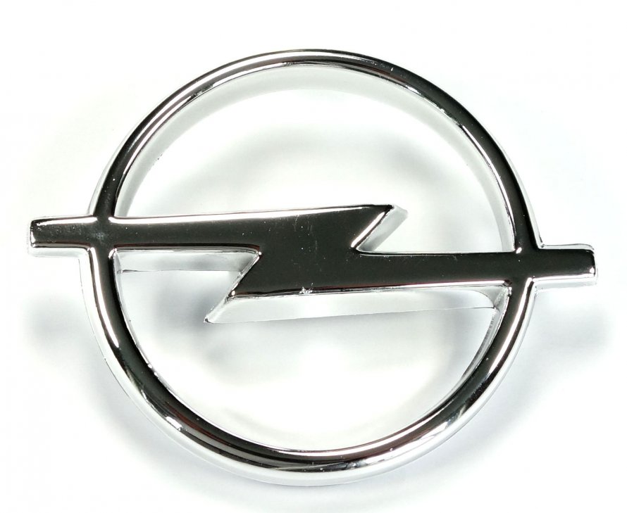 Opel Astra-h 04 эмблема передняя