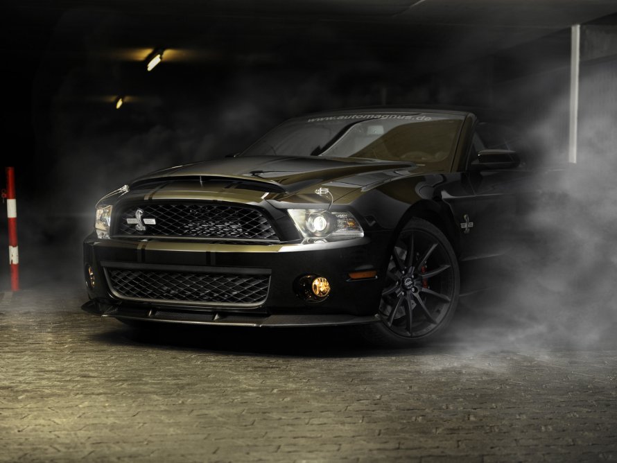 Ford Mustang Shelby gt500 Black