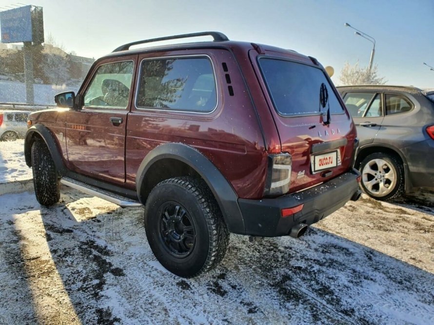 Lada (ВАЗ) 2121 (4x4) i Рестайлинг Bronto багажника