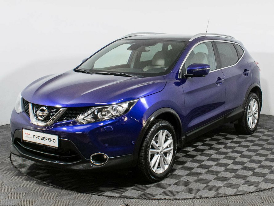 Nissan Qashqai 2018 синий