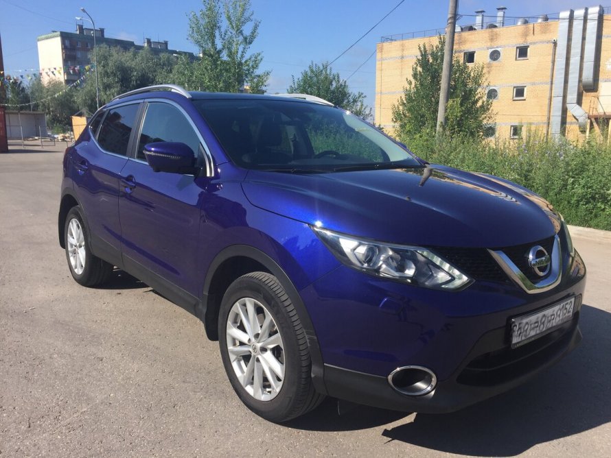 Кашкай 2014 синий