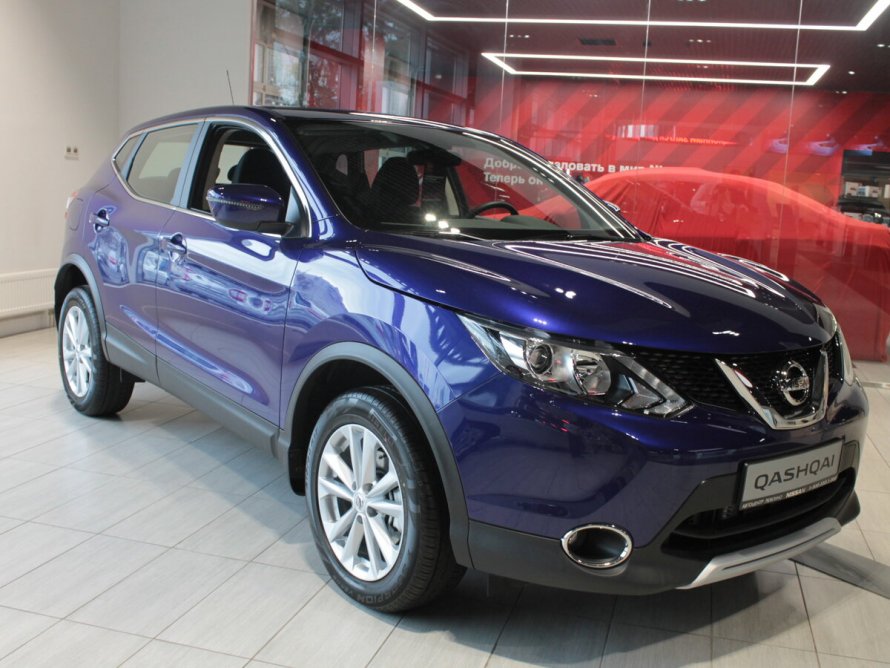 Nissan Qashqai 2020 синий
