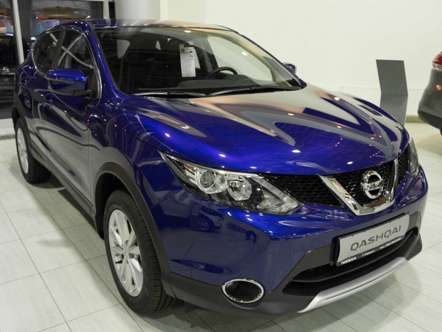 Nissan Qashqai 2018 синий