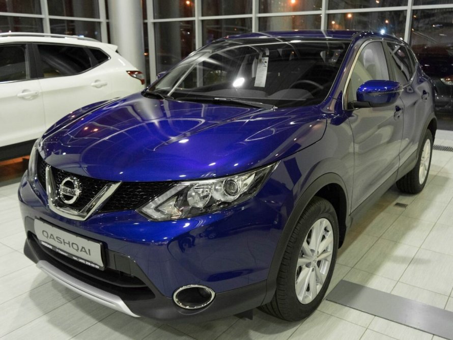 Nissan Qashqai 2018 синий