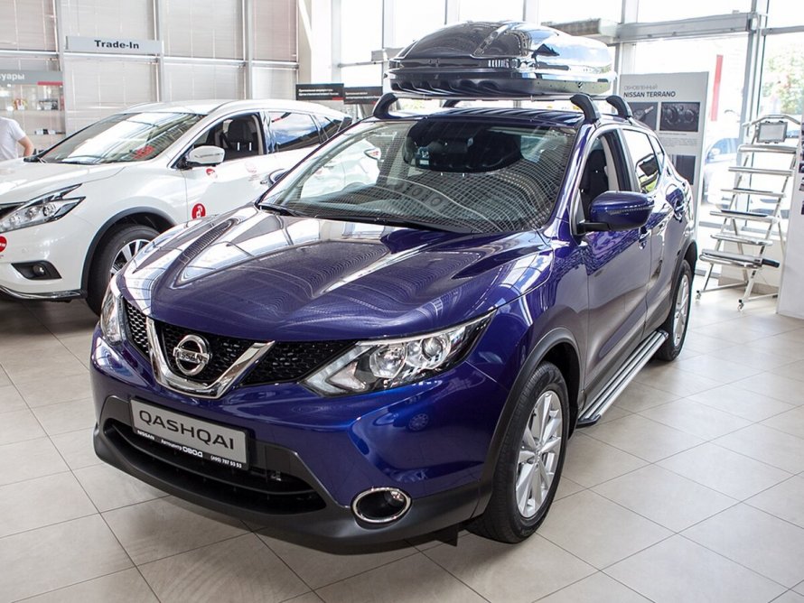 Nissan Qashqai 2018 синий