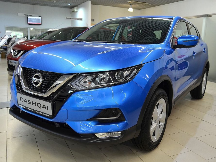 Nissan Qashqai 2021 синий металлик