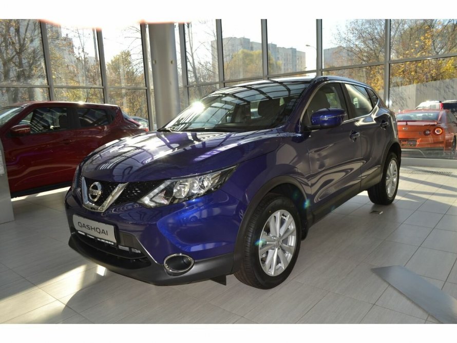 Nissan Qashqai 2018 синий