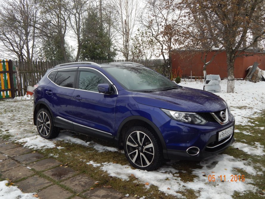 Nissan Qashqai 2014 синий