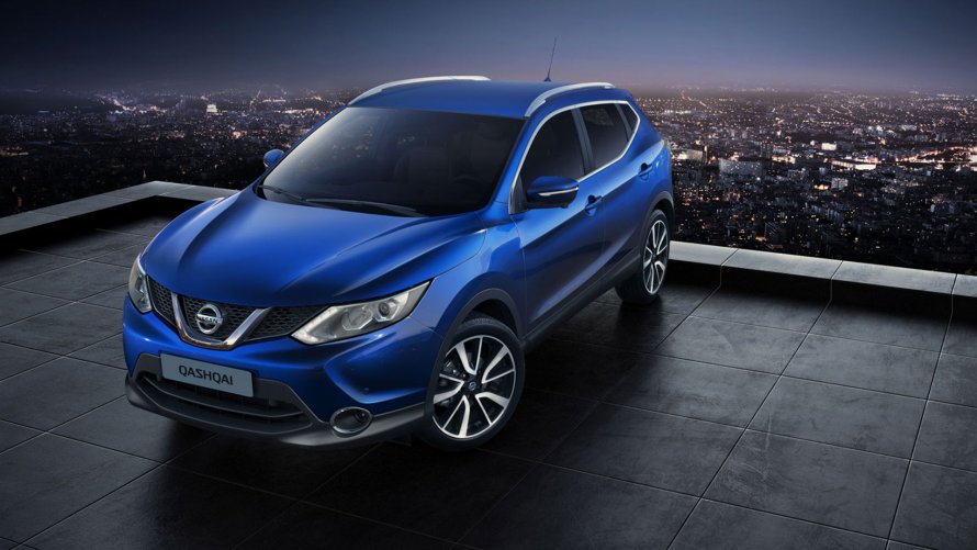 Nissan Qashqai 2009-2013 синей