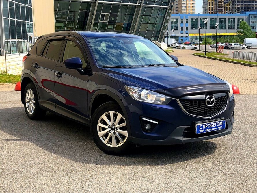 Mazda CX 5 2013 синяя