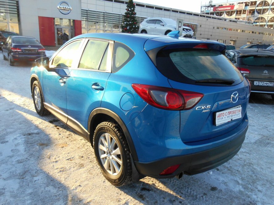 Mazda CX 5 синяя