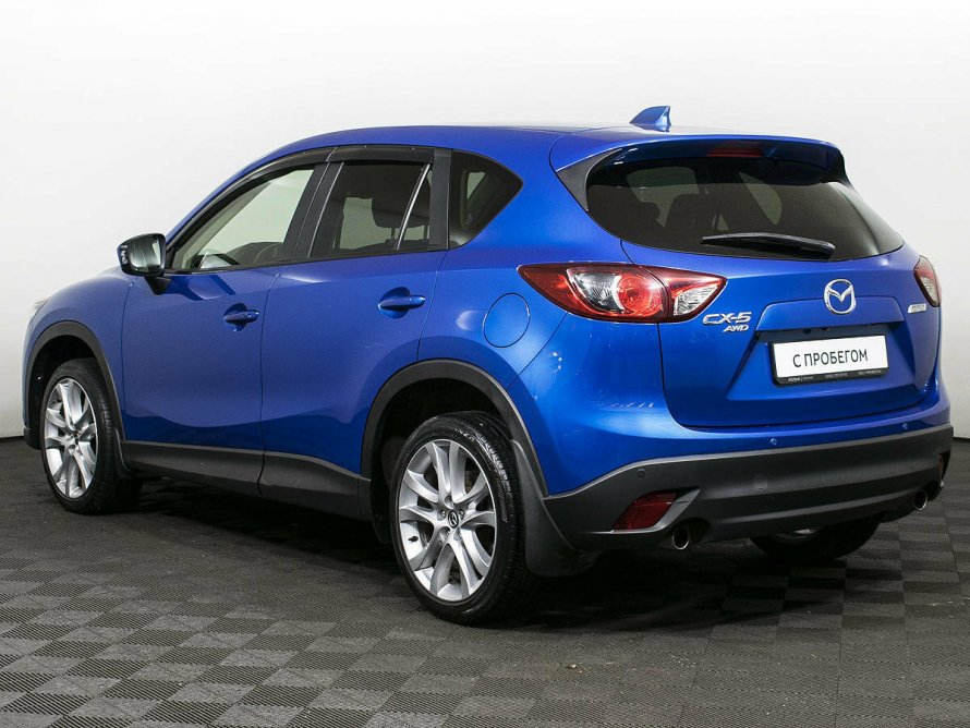 Mazda CX 5 синяя