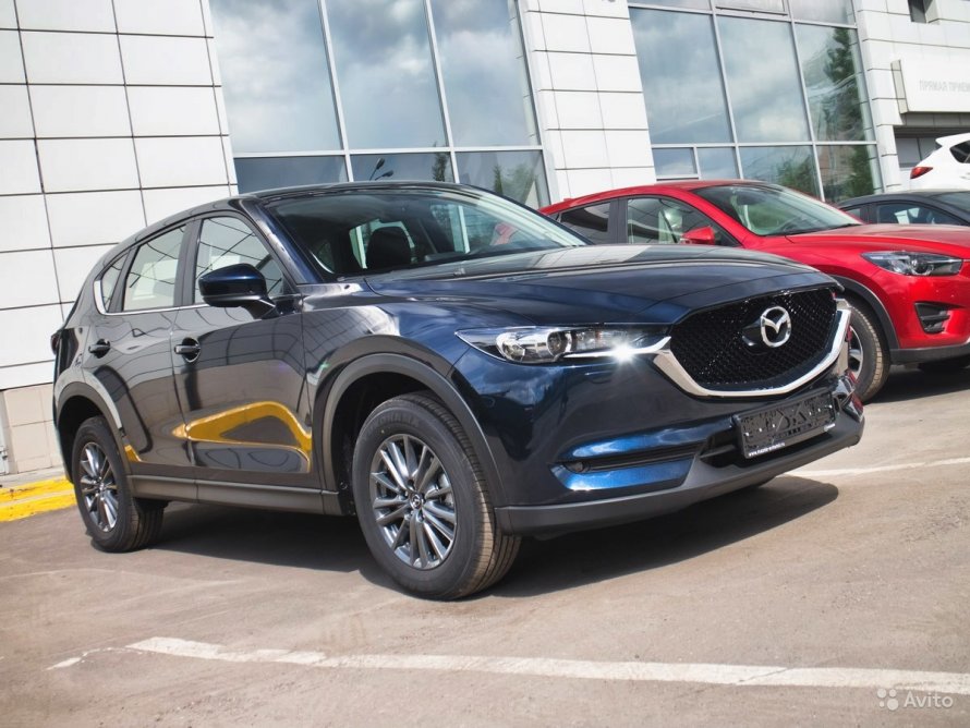 Mazda CX-5 2017 синяя