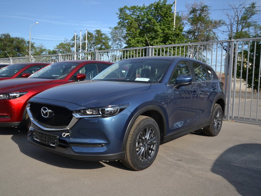 Mazda CX 5 голубая